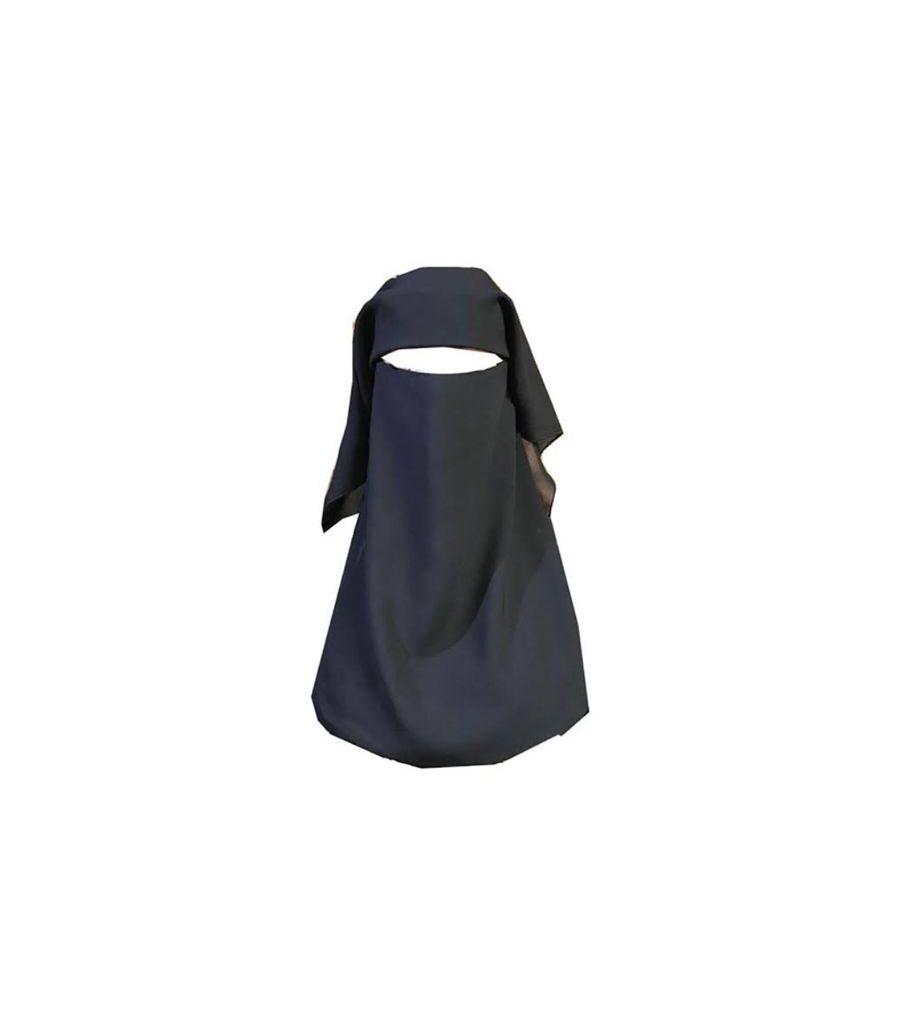 Double Layered Niqab ( Normal size )