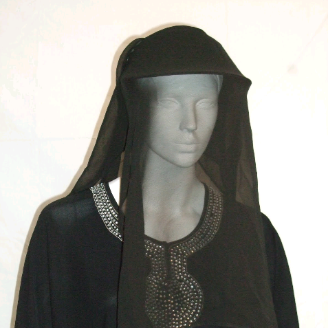 Ladies P Cap ( Chiffon )